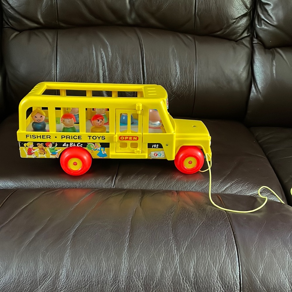 Vintage Fisher Price school bus.